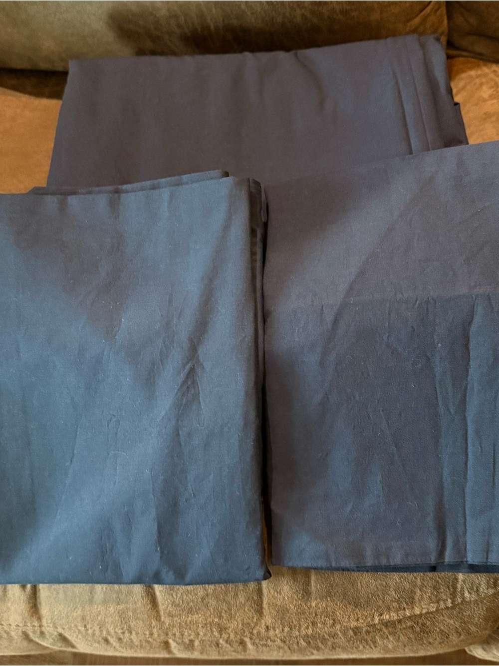 Quince Navy Full/Queen Blue Duvet Cover Set